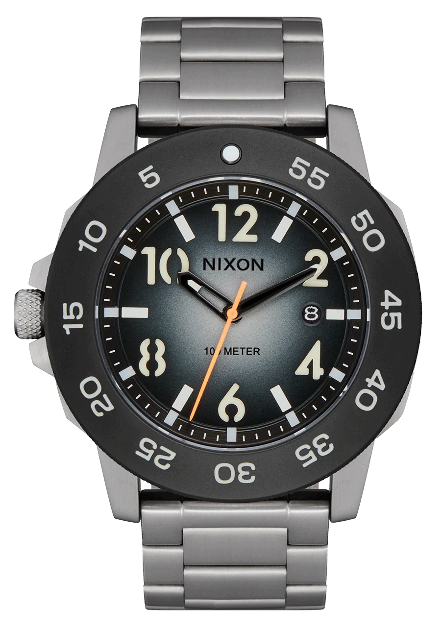 Smyth 44 - Plateado / Negro Túnel Degradado