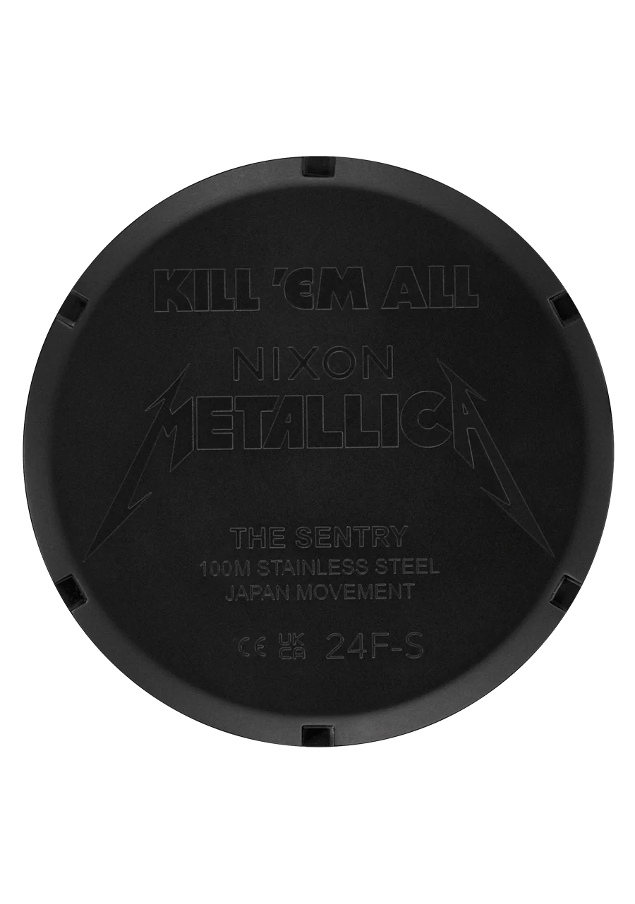 Metallica Sentry Stainless Steel - Negro / Mátalos a todos - Imagen 5