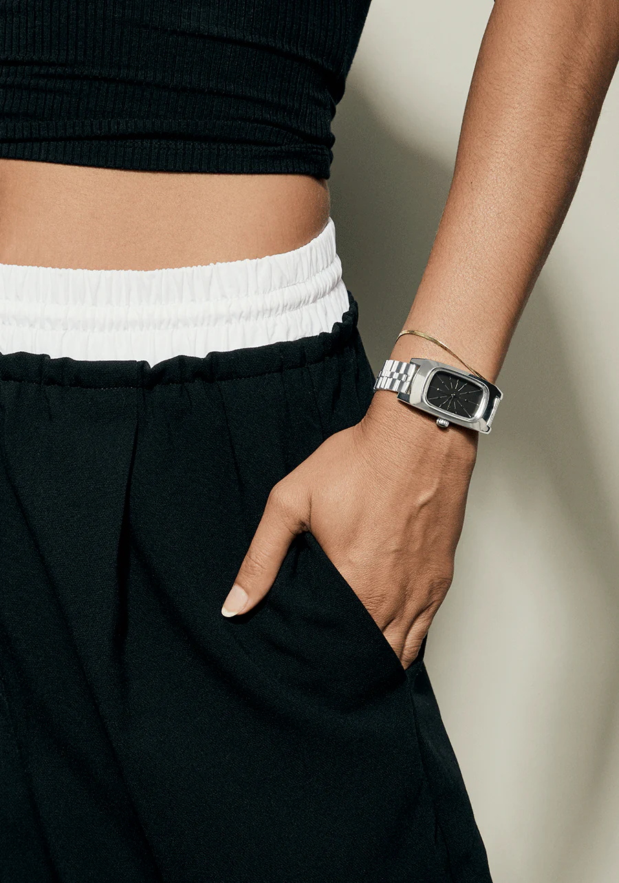 Frankie - Mid Century / Plata / Negro - Imagen 8