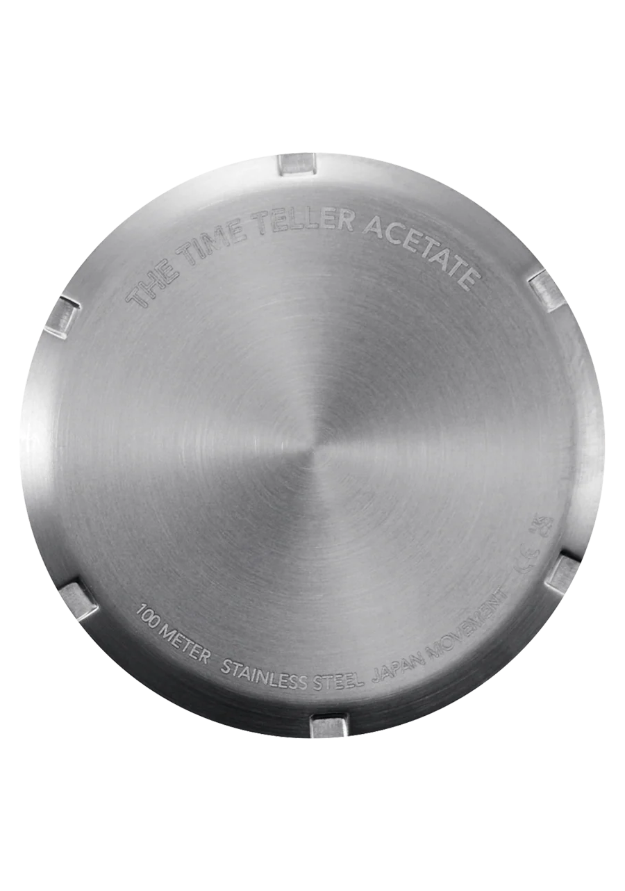 Time Teller Acetate - Tortuga Rosa/ Nácar - Imagen 6