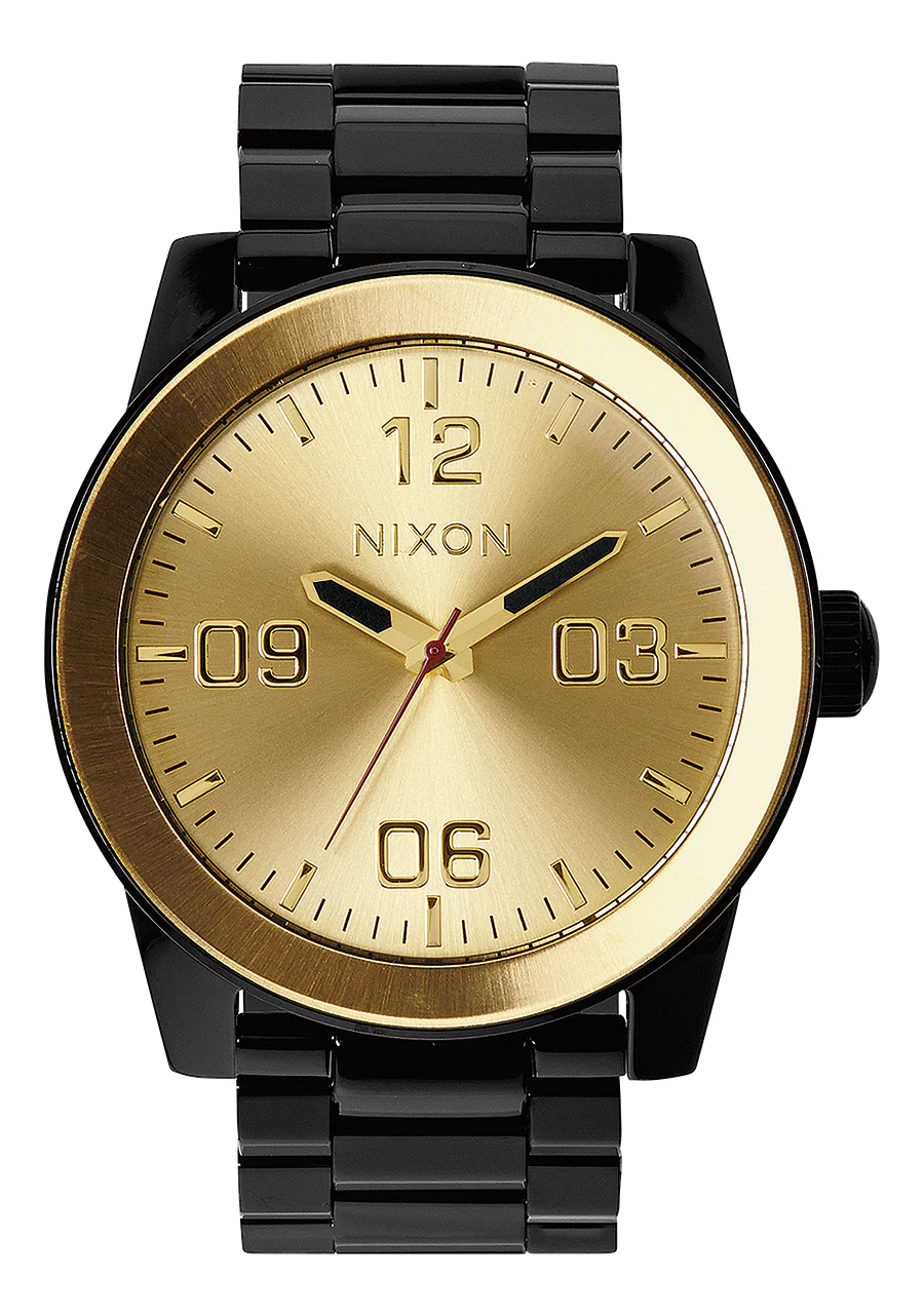 Corporal Stainless Steel - Negro / Dorado