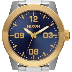 Corporal Stainless Steel - Oro / Azul Rayos de Sol