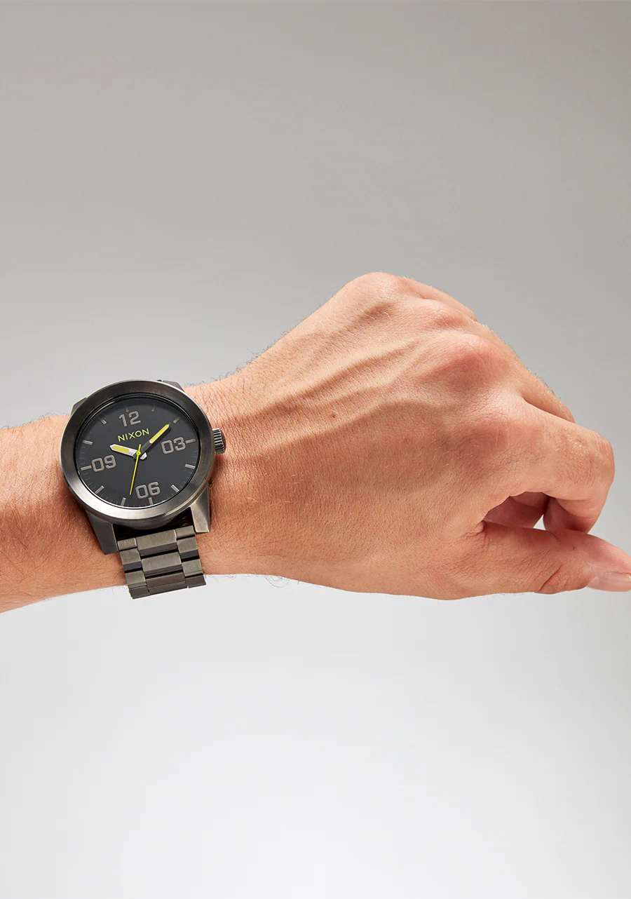 Corporal Stainless Steel - Negro / Gris metálico / Lima - Imagen 5