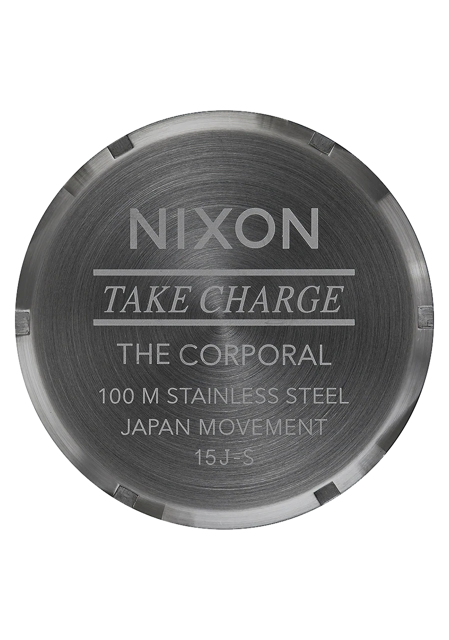 Corporal Stainless Steel - Negro / Gris metálico / Lima - Imagen 4