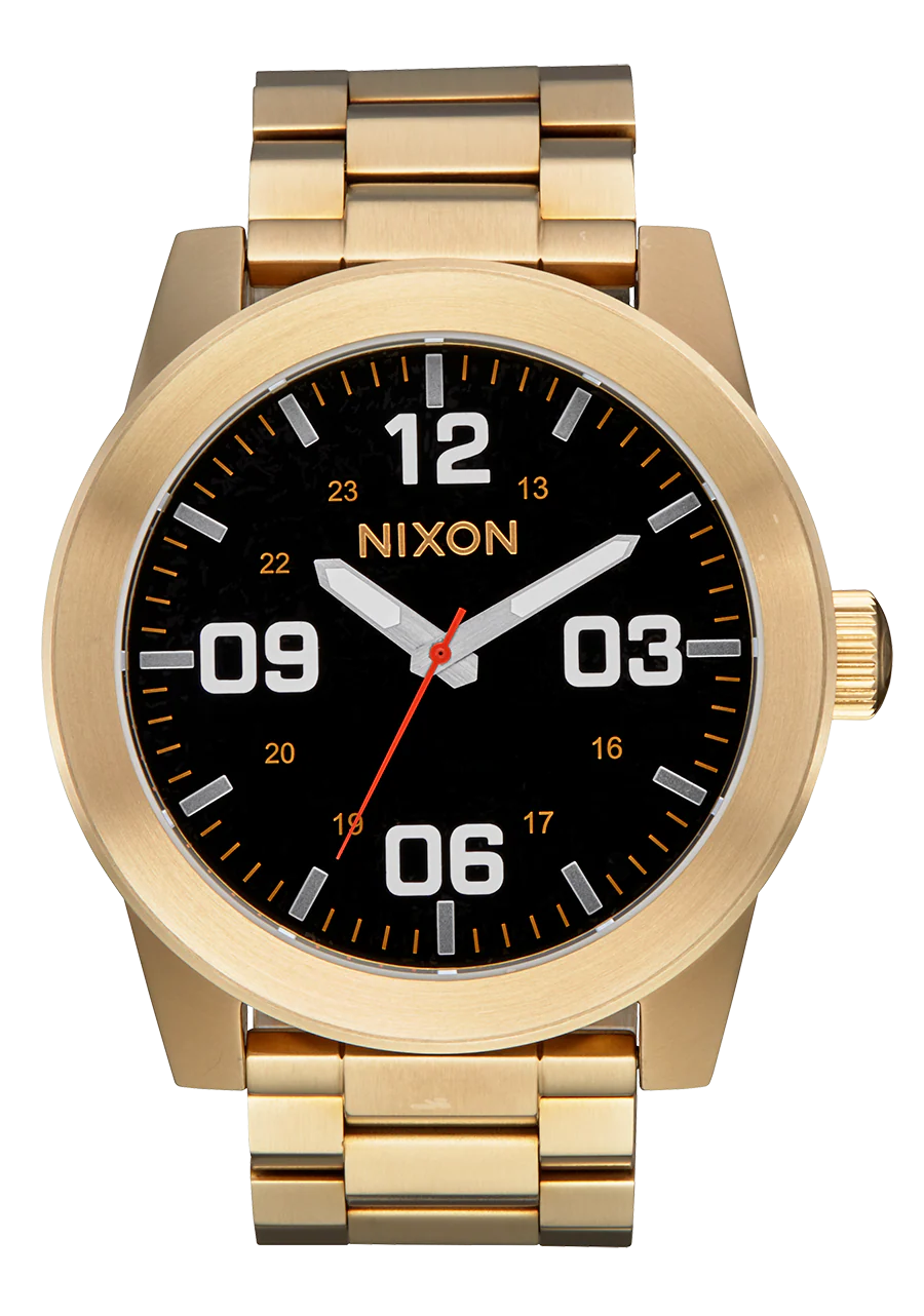 Corporal Stainless Steel - Oro amarillo / Negro