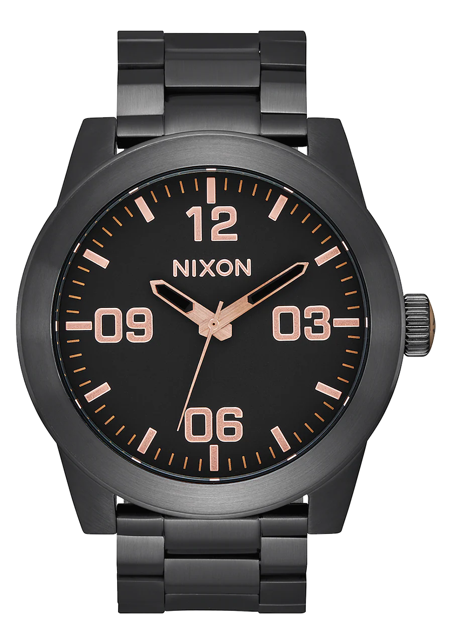 Corporal Stainless Steel - Todo negro / Oro rosa