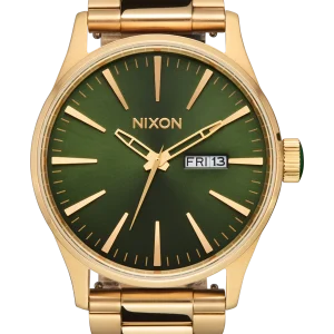 Sentry Stainless Steel - Rayo de sol dorado / verde