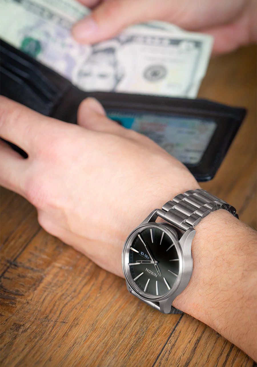 Sentry Stainless Steel - Gunmetal / Negro Sunray - Imagen 7