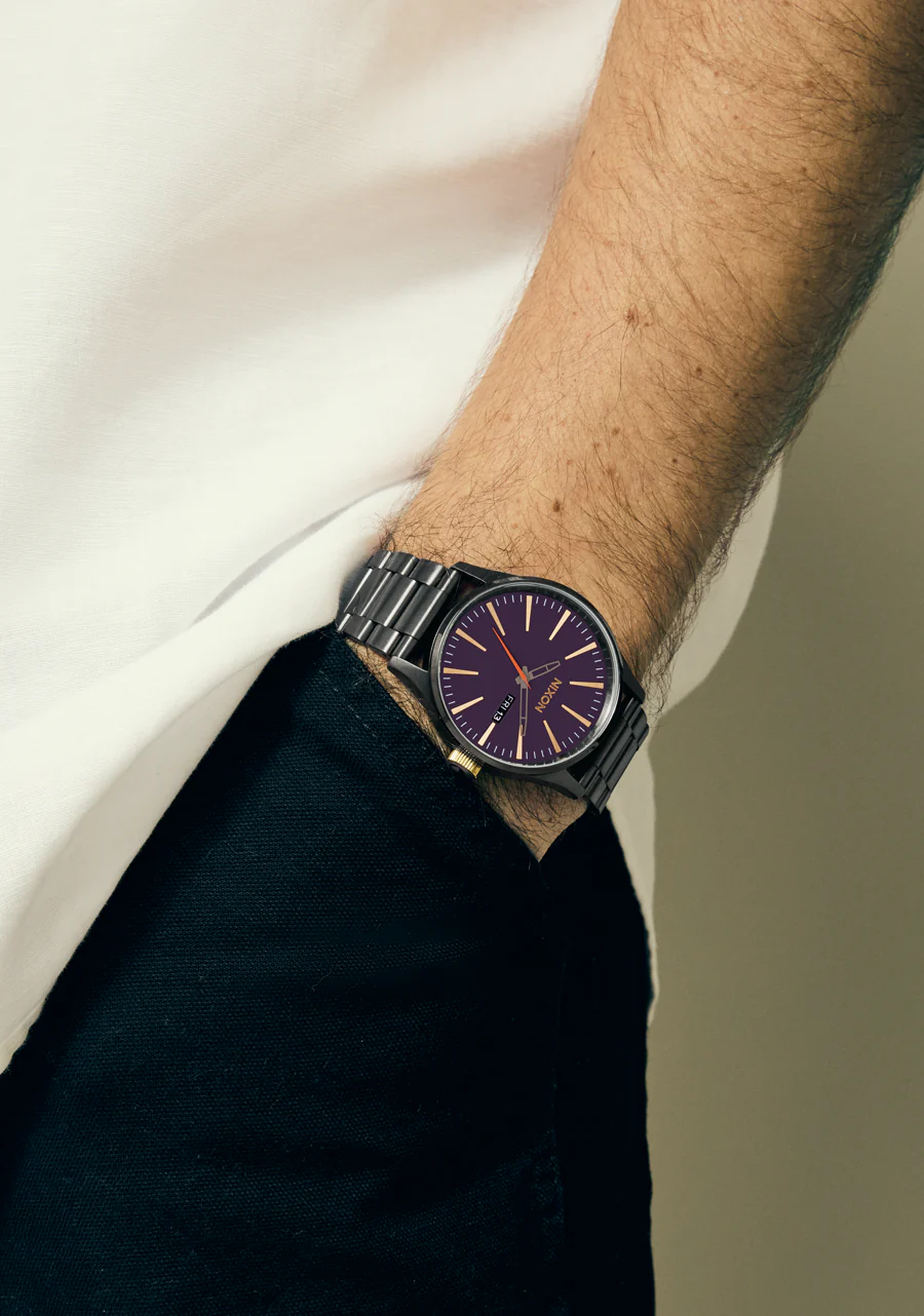 Sentry Stainless Steel - Gunmetal / Blackberry / Oro - Imagen 8