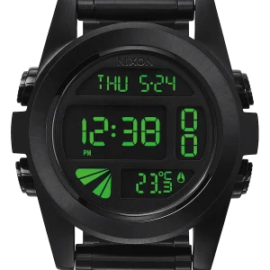 Unit Stainless Steel - Todo negro / verde