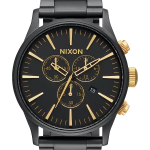 Sentry Chrono - Negro mate / Dorado