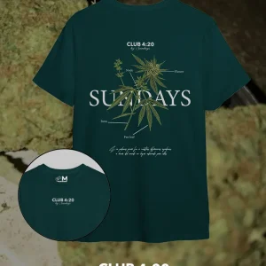 Camiseta verde botella Anatomy (UNISEX)