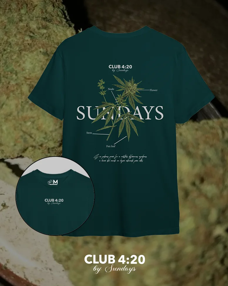 Camiseta verde botella Anatomy (UNISEX)