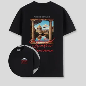 Camiseta negra Anomalous (UNISEX)