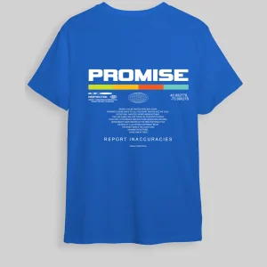 Camiseta Azul Promise (UNISEX)