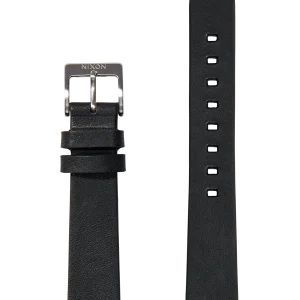 16mm Veg Tanned Leather Band - Negro