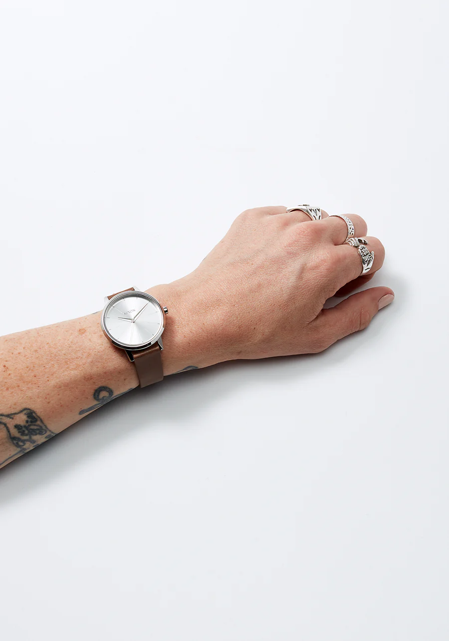 16mm Veg Tanned Leather Band - Olive - Imagen 6