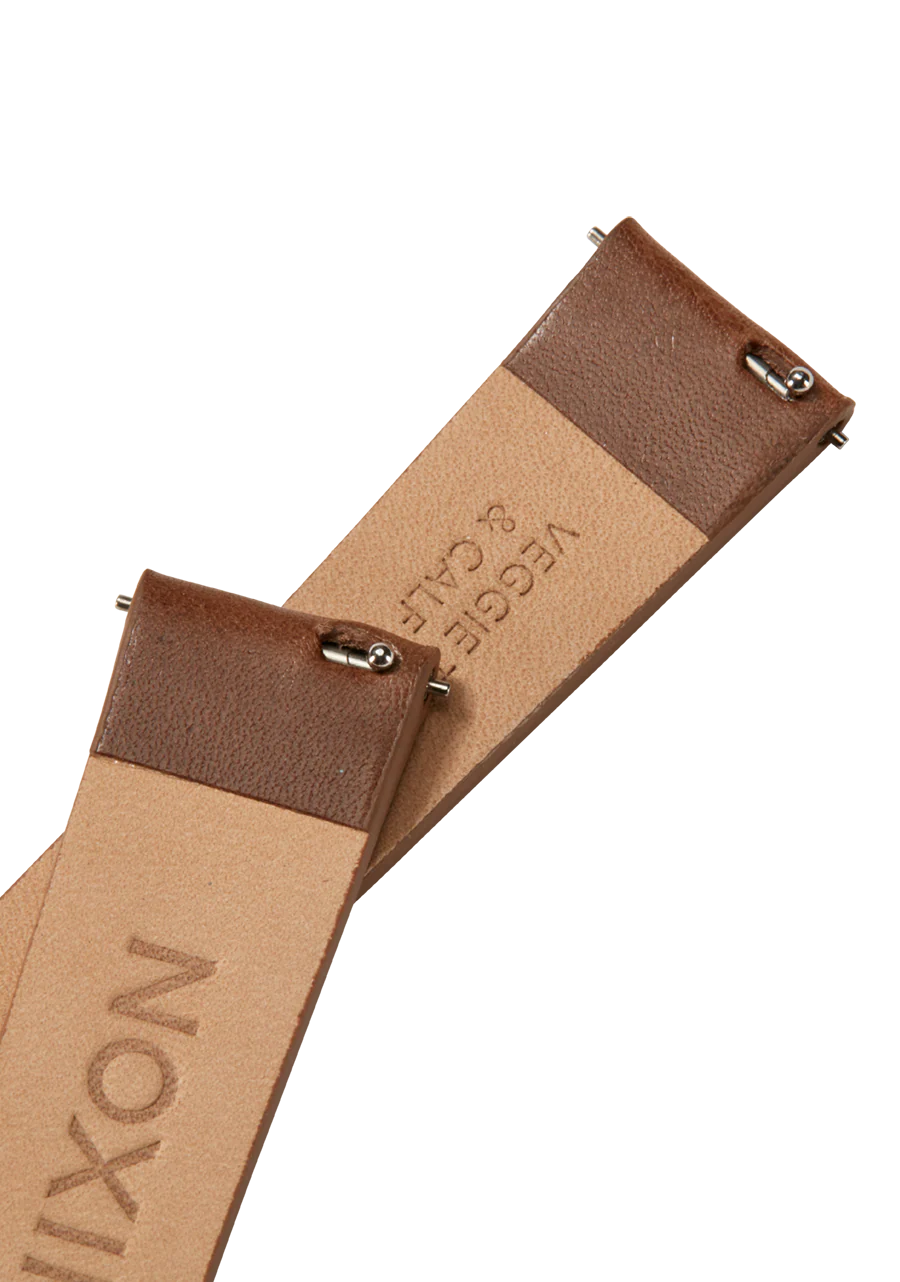 16mm Veg Tanned Leather Band - Olive - Imagen 4