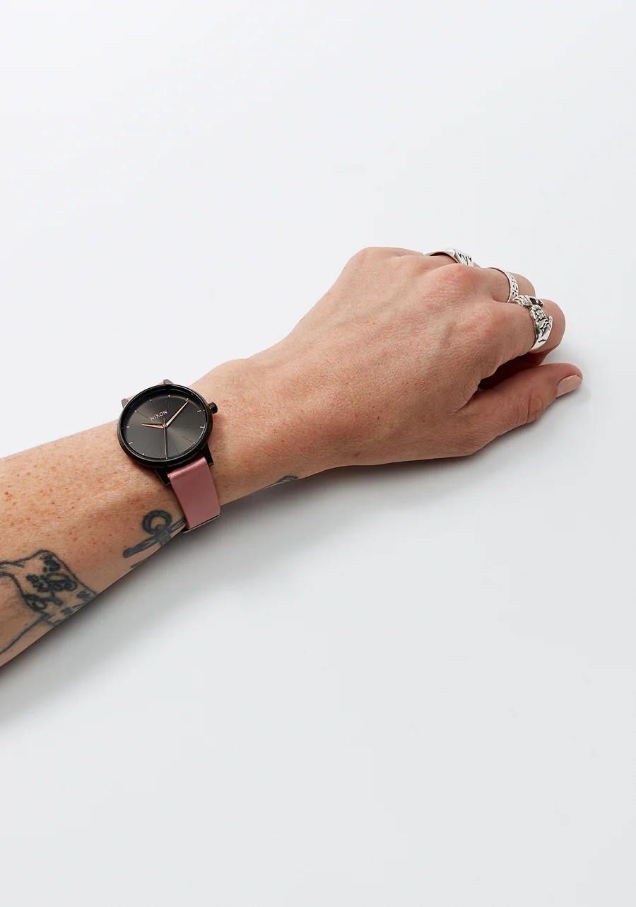 16mm Veg Tanned Leather Band - Rosa desteñido - Imagen 6