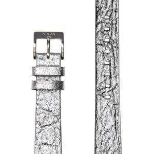 16mm Pineapple Leather Band - Plateado/lámina de plateado