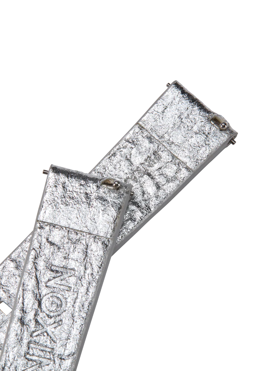 16mm Pineapple Leather Band - Plateado/lámina de plateado - Imagen 4