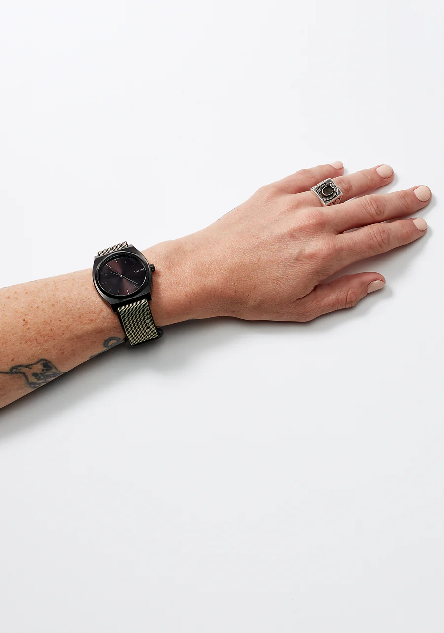 20mm Nylon #TIDE One Piece Band - Caqui/negro - Imagen 6