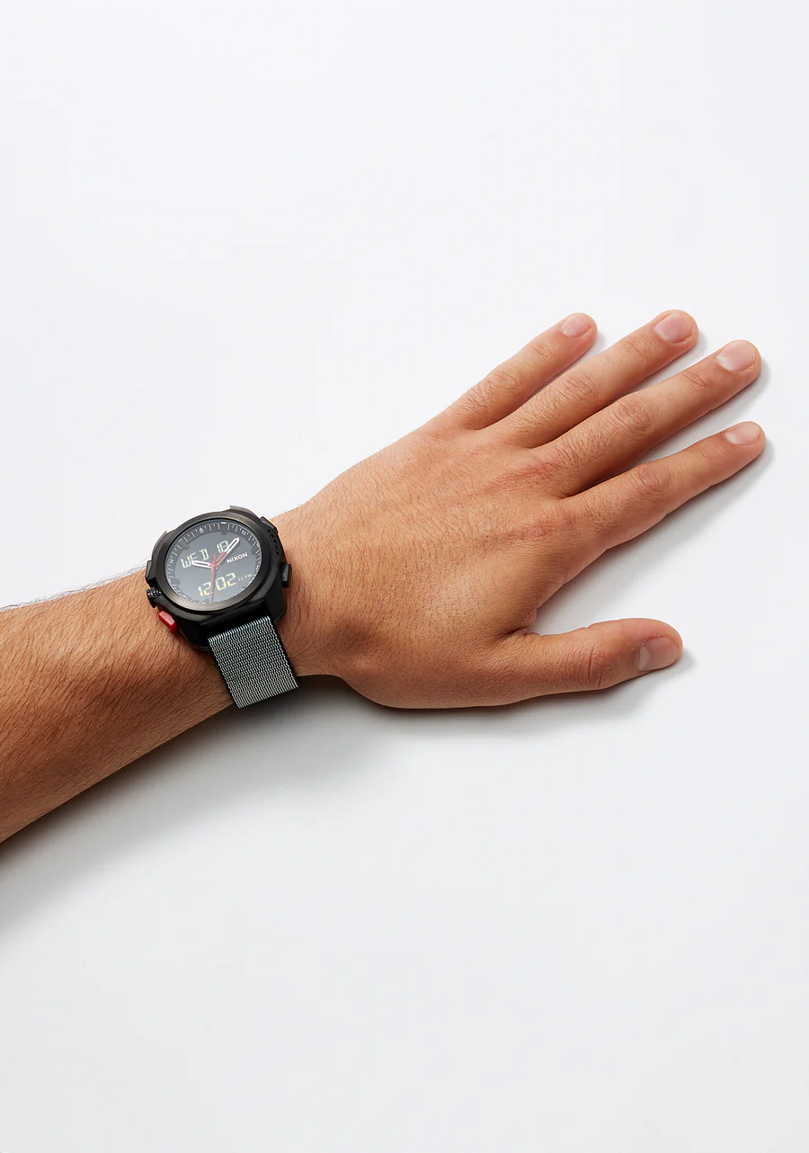 23mm Nylon #TIDE Band - Negro/plateado - Imagen 6