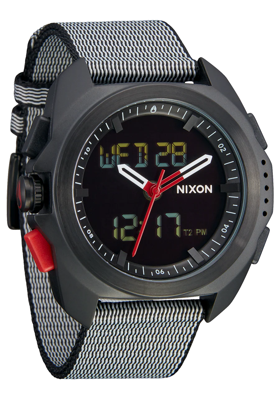 23mm Nylon #TIDE Band - Negro/plateado - Imagen 5