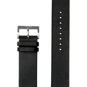 23mm Veg Tanned Leather Band - Negro