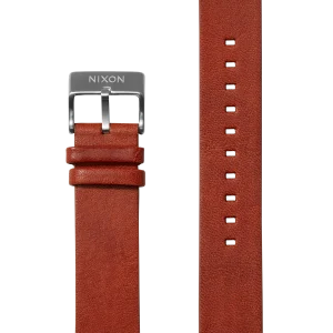 Correa de piel curtida vegetal de 23 mm - Coñac