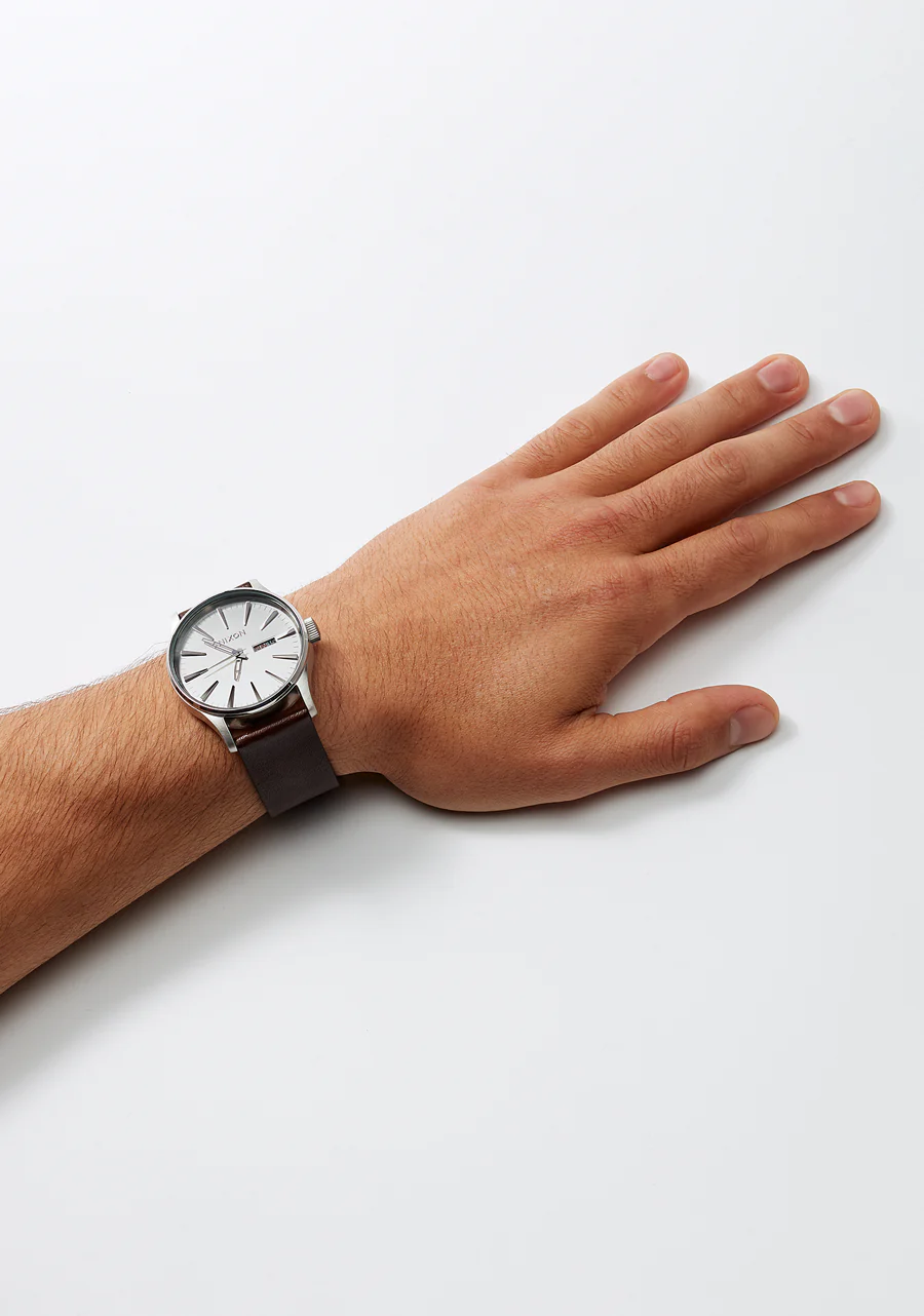 23mm Veg Tanned Leather Band - Marr贸n - Imagen 6