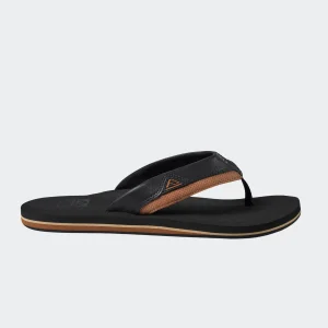 Sandalias para Hombre REEF BEACH CUSHION DAWN BLACK/TAN BLT
