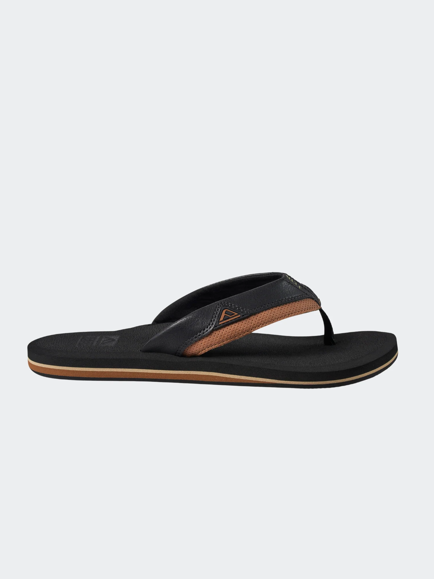 Sandalias para Hombre REEF BEACH CUSHION DAWN BLACK/TAN BLT