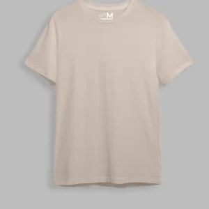 Camiseta básica Semi-oversize Beige (UNISEX)