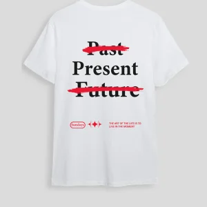 Camiseta Blanca Be present (UNISEX)