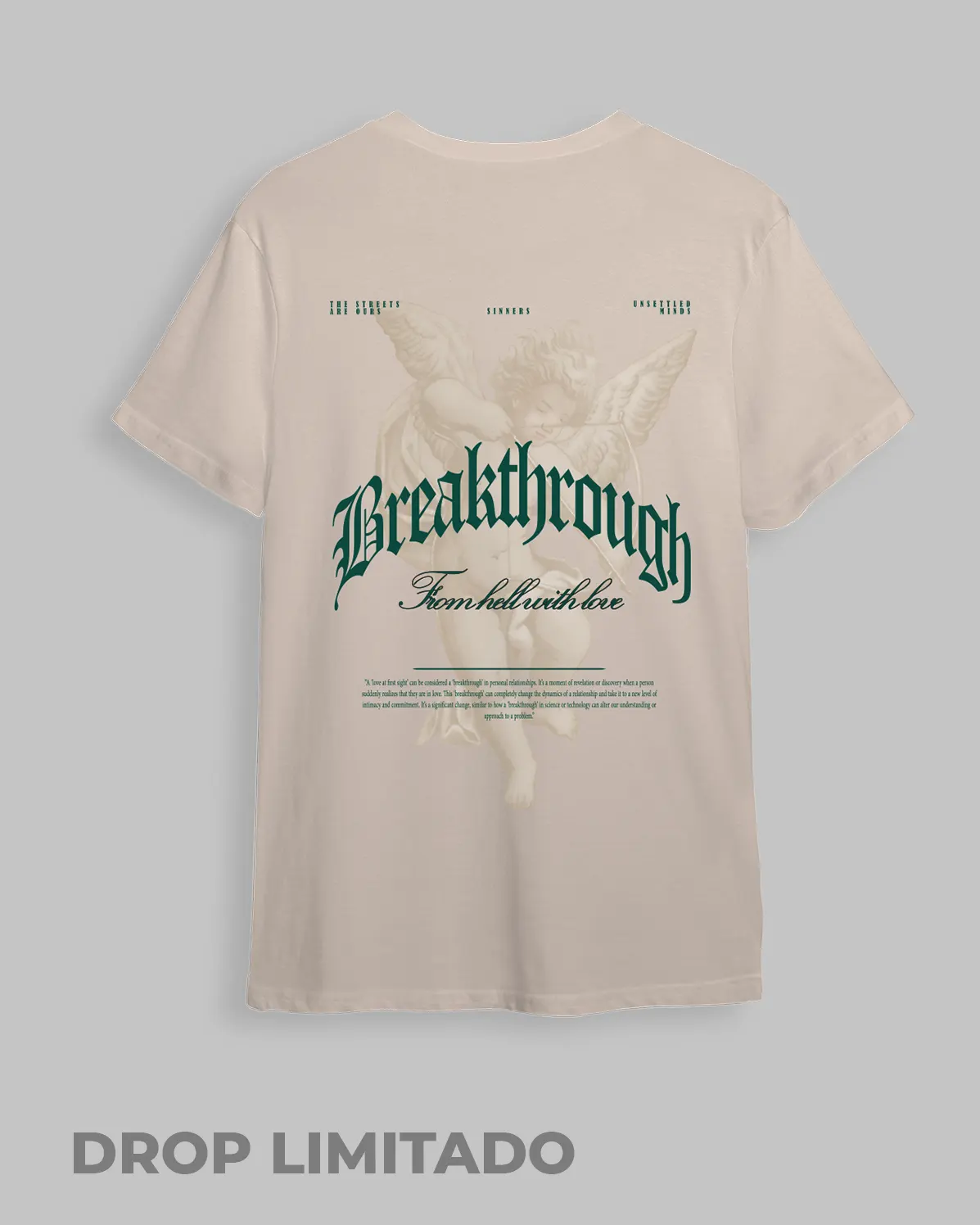 Camiseta beige Break