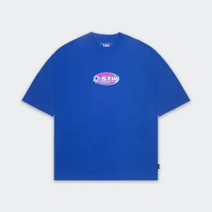 Polo Oversize para Hombre DUNKELVOLK BUBBLE GUM Azul