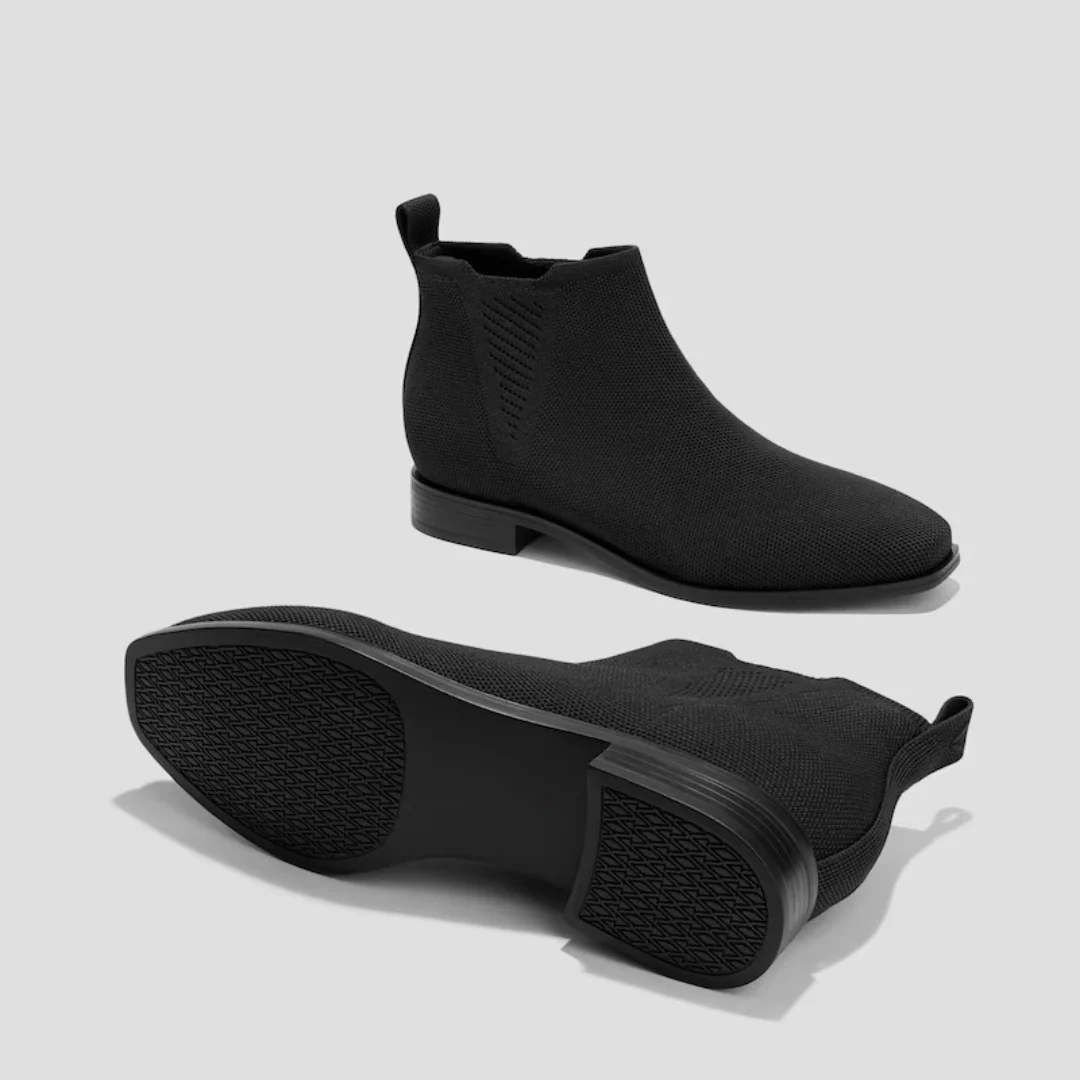 Botas impermeables elegantes slip-on para mujer - Imagen 4