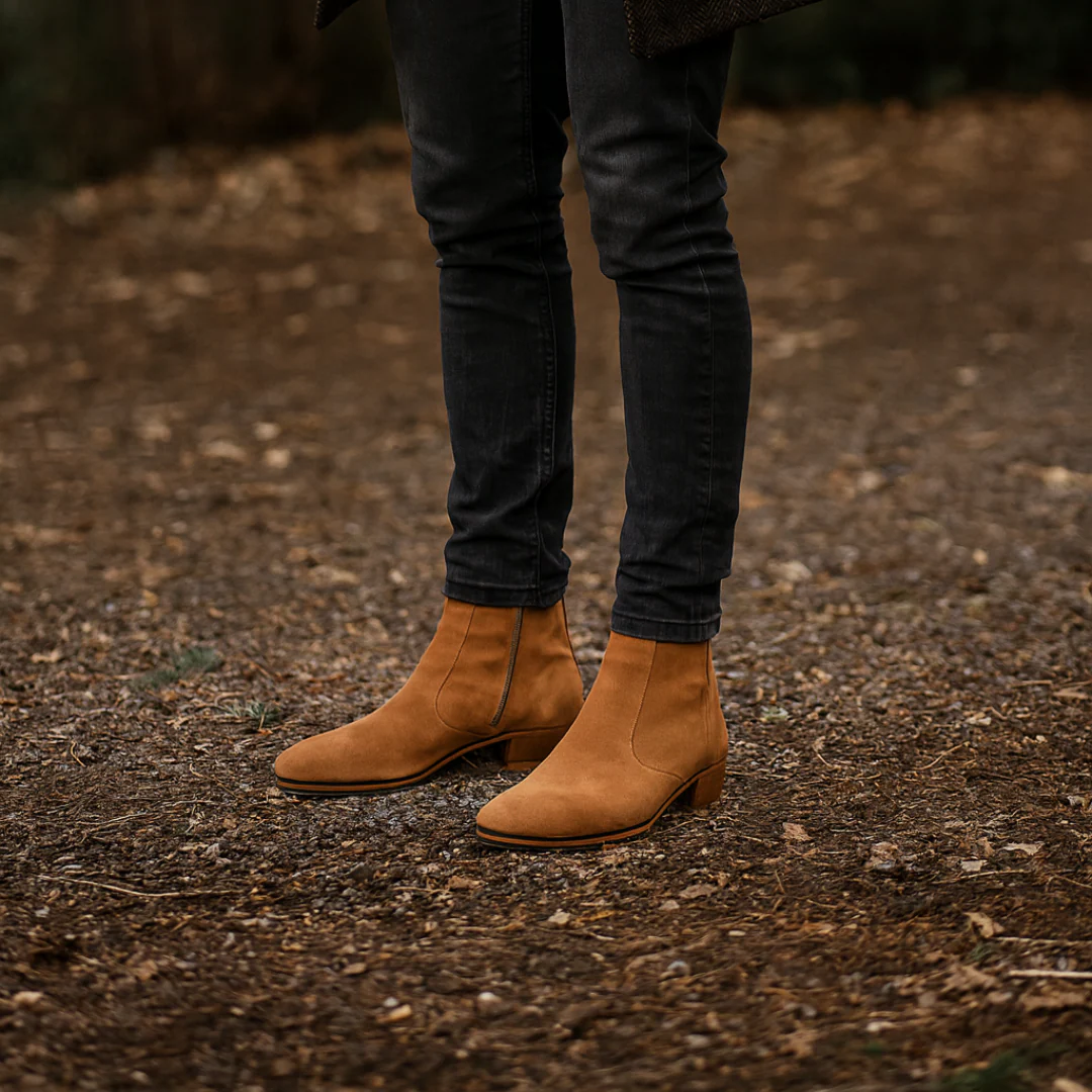 Botas Cortas en Ante de Hombre庐 - Imagen 4