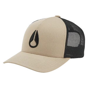 Iconed Trucker Hat - Caqui/negro