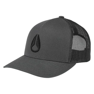 Iconed Trucker Hat - Carbón/negro
