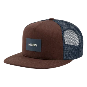 Team Trucker Hat - Azul marino/marrón
