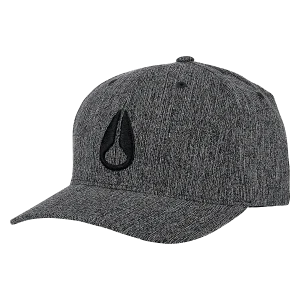 Gorra deportiva texturizada Deep Down - Tejido negro