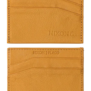 Tarjetero Piel Flaco - Amarillo