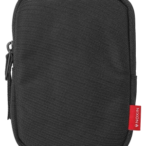 Cápsula utilitaria con forro de felpa - Nylon completamente negro