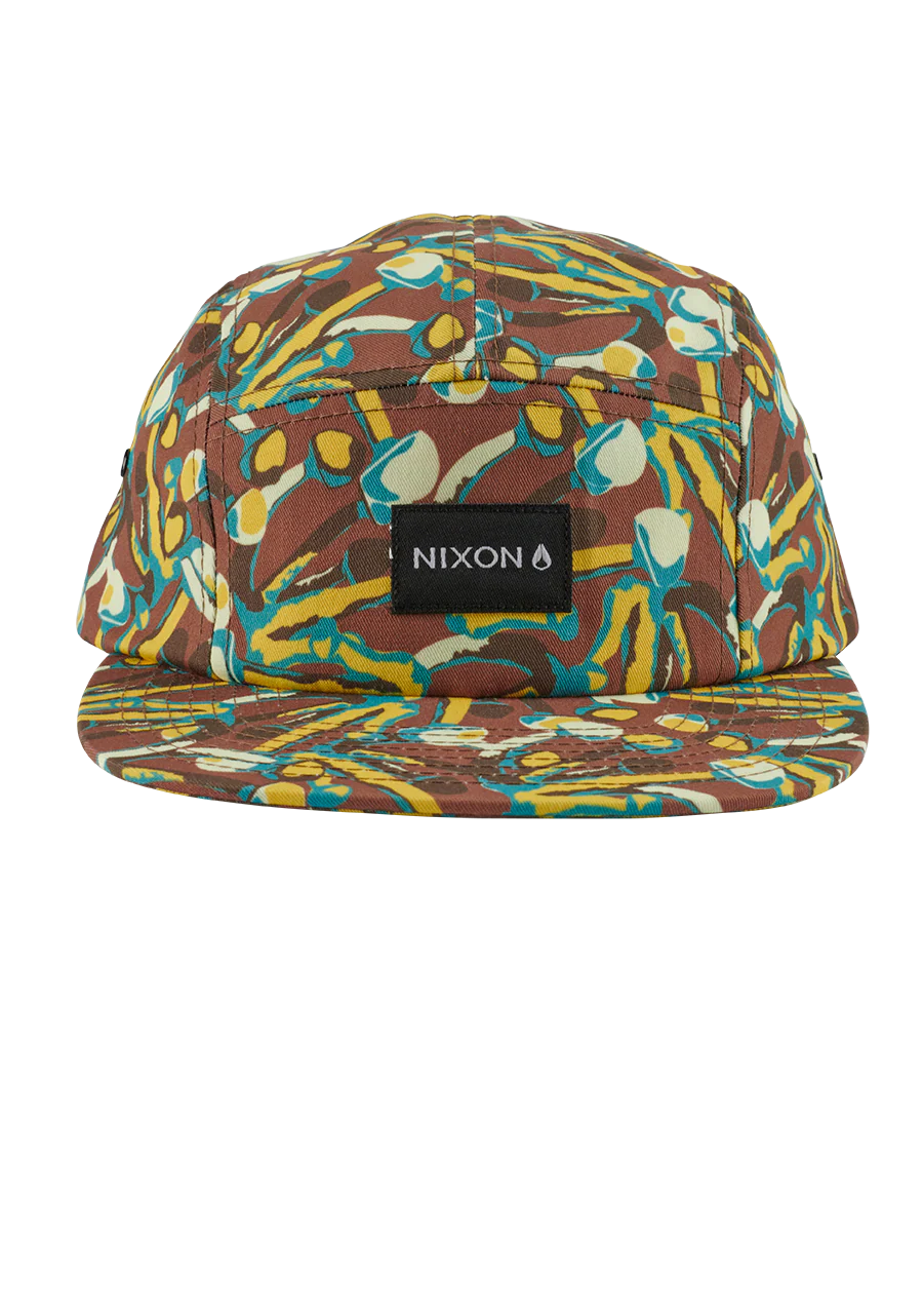 Gorra Mikey de 5 paneles - Marrón/Multicolor - Imagen 3