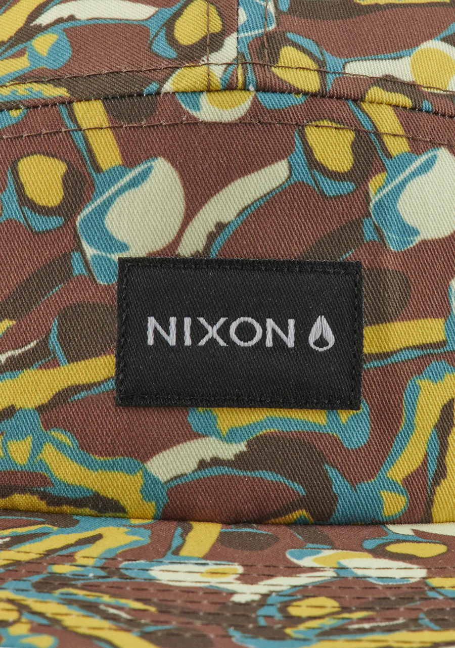 Gorra Mikey de 5 paneles - Marrón/Multicolor - Imagen 4