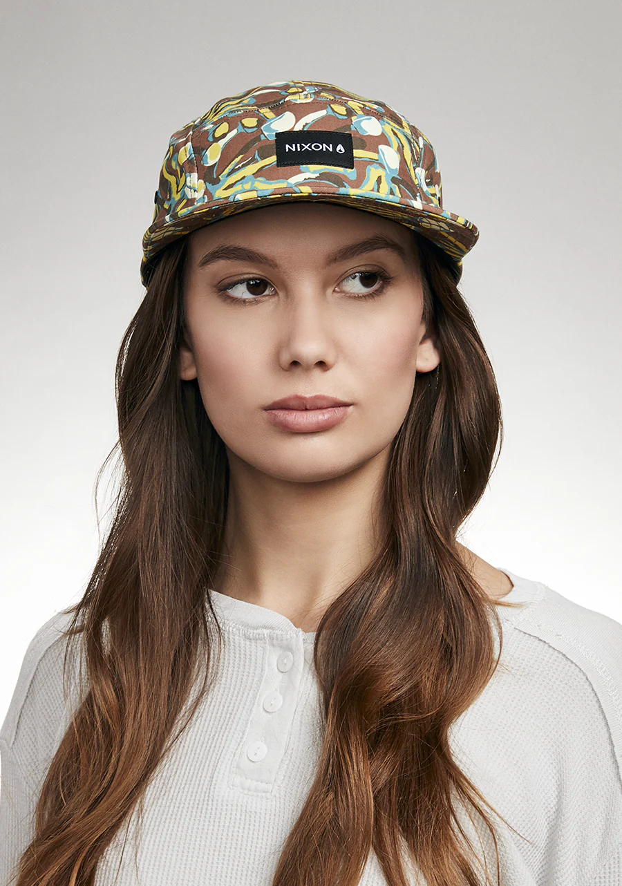 Gorra Mikey de 5 paneles - Marrón/Multicolor - Imagen 7