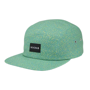 Gorra de 5 paneles Mikey - Garabato/Verde