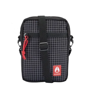 Bolsa de Hombro Stash - Negro/rojo